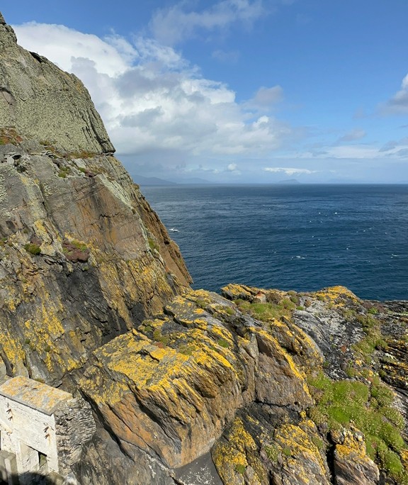 seaward view from skellig michael